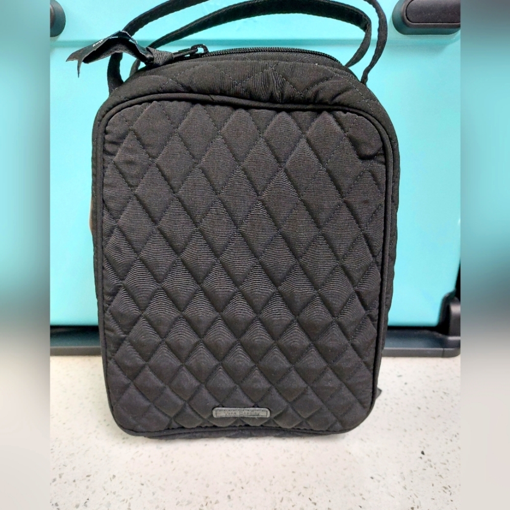 Vera Bradley Lunch Bunch bag classic black microfiber NWT